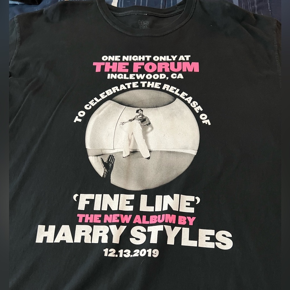 Harry Styles: One Night Only at the Forum Fine Line release T Shirt